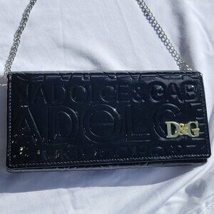 Dolce & Gabbana Clutch Wallet With Chain